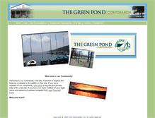 Tablet Screenshot of greenpondcorporation.com